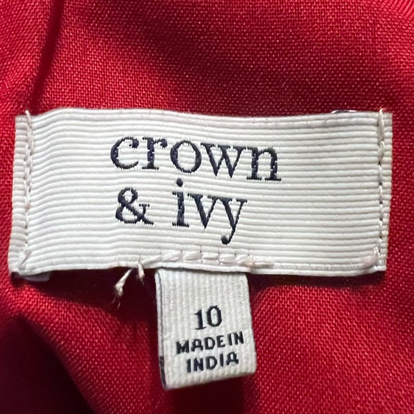 Crown & Ivy NEW Tartan Plaid Holiday Dress - Picture 8 of 9